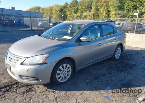2014 Nissan Sentra Fe+ S/Fe+ Sv/S/Sl/Sr/Sv from USA, damaged, VIN 3N1AB7AP0EY253077